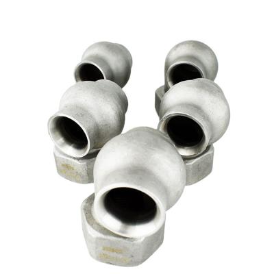 China Construction Material Stores KMECO 316 Stainless Steel Swirl Nozzle Flange Vortex Cavity Cone Spray Nozzle for sale