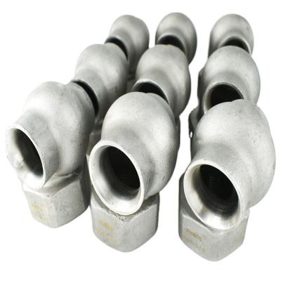 China Construction Material Stores KMECO 316 Stainless Steel Swirl Nozzle Flange Vortex Cavity Cone Spray Nozzle for sale