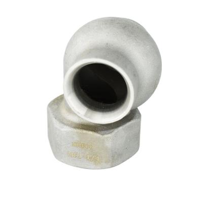 China Construction Material Stores KMECO 316 Stainless Steel Swirl Nozzle Flange Vortex Cavity Cone Spray Nozzle for sale