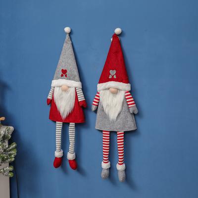 China Hot Selling Christamas Home Decoration Christmas Rudolf Faceless Doll Old Man Tree Decoration For Happy New Year 2020 for sale