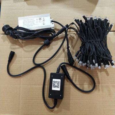 China NLights Digital LED String Light Christmas light with PLC Controller for sale