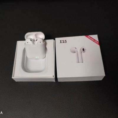 China 2019 new TWS i15 Hot Wireless Charging Earphone BT5.0 Siri Headphones Touch Control Earbuds Wireless Headset In-Ear For iPhone for sale