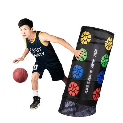 China No Need To Inflate High Quality BIG Cone Pop Up Defender Basketball Foldable Defender Sports Training Equipment For Basketball Soccer Football for sale