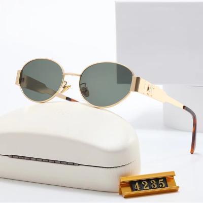 China Designer Breathable Sunglasses For Women Men Glasses Same Sun Glasses Beach Street Photo Frame Full With Box for sale