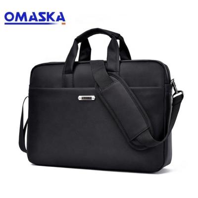 China OMASKA 2021 Laptop Bag Factory Wholesale Black 15.6inch Color Business Waterproof Laptop Bags for sale