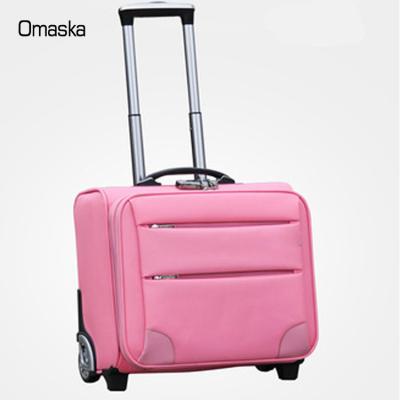 China Traveling/home store/classic design waterproof nylon material laptop trolley bag business trip for sale