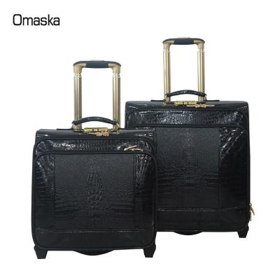 China Waterproof Luggage Trolley Bag OMSAKA Fashion Travel Boarding Luggage Trolley Bag High Quality for sale