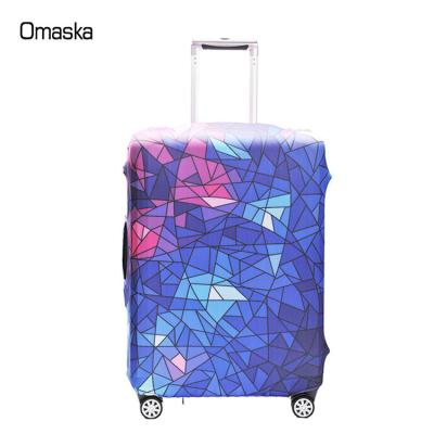 China Fashion Design Fashion Travel Luggage Cover Spandex 20 24 28 32 Inch Luggage Bag Elastic Cover for sale