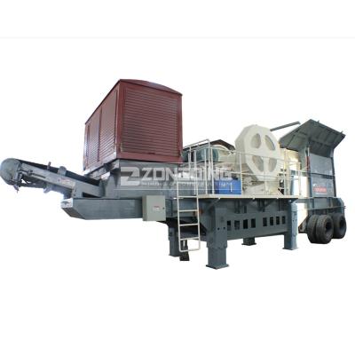 China Mobile Stone Aggregate Mine Gold Copper Sand Making Rock Mining Lime Jaw Crusher for sale