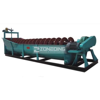 China energy & High Efficient Spiral Washer Equipment Screw Rock River Stone Silica Spiral Sand Washing Machine for sale