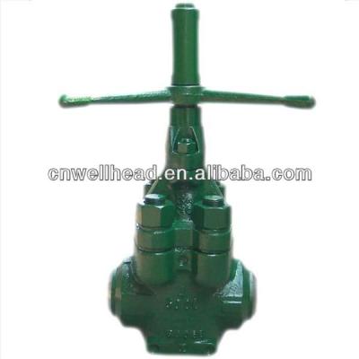 China API 6A DM General Mud Gate Valve, 4 Inch 5M BW XXS Mud Pump, Rubber Seal Gate Valve for sale