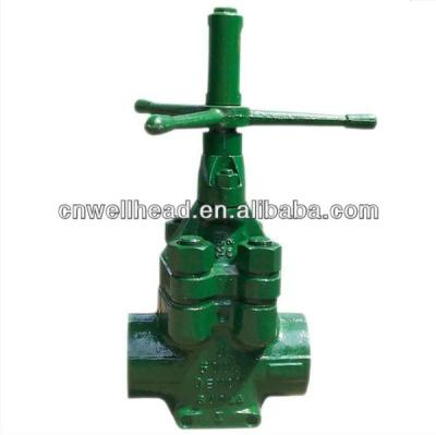 China API 6A Demco General Mud Gate Valve, 4 Inch 5M NPT Mud Pump for sale