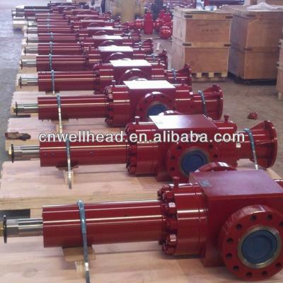 China API 6A ball screw operation gate valve, high pressure and large diameter general gate valve for sale