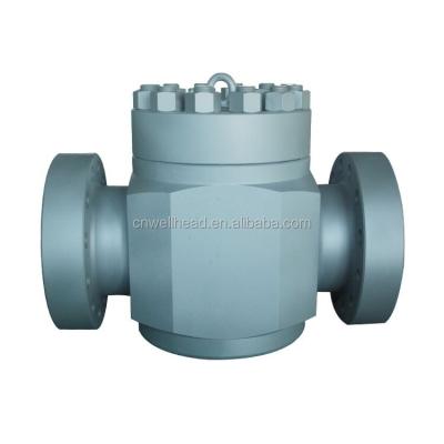 China API 6A General SWING CHECK VALVE HIGH PRESSURE FORGED ONE WAY STEEL CHECK VALVE FOR OIL FIELD for sale