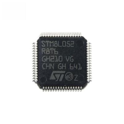 China Standard analog to 8 bit digit IC STM8L052R8T6 microcontrol circuit IC for sale