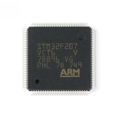 China Standard analog to 8 bit digit IC STM32F207VCT6 microcontrol circuit IC for sale