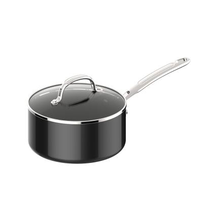 China Sustainable High Performance Wholesale Household Hard Anodized Cookware Set Cooking Pot for sale