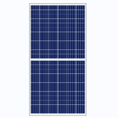 China Anodized Polycrystalline Aluminum Alloy Cells 5BB 370W Half Solar Panel Price for sale