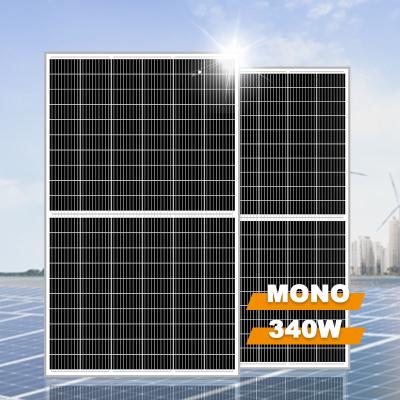 China Anodized Aluminum Alloy Perc 340w Mono Solar Panel Efficiency for sale