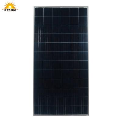 China RESUN 300w 72 Poly Aluminum Alloy Cells Solar Panel Wholesale Price A Grade Anodized Cells 12 Years Warranty for sale