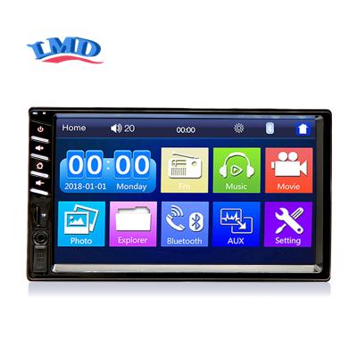 China 2Din GPS Car Radio Player HD Touch Screen Multimedia Player Car 7 Inch MP5/FM Stereo Player With Rear Camera for sale