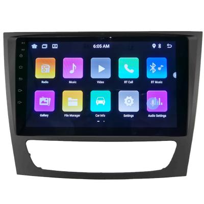 China 9/10 inch Capacitive Frame 1+16G Fullscreen Automotive Radio Car Mp5 2 Din Android Auto Navigation Autoradio & Gps For W211 for sale