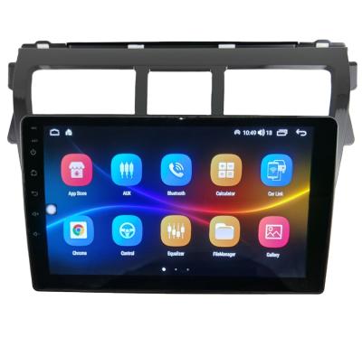 China VIOS 9INCH 1+16G Capacitive 2008 Automotive Frame Car DVD Player DVD Player For Car for sale