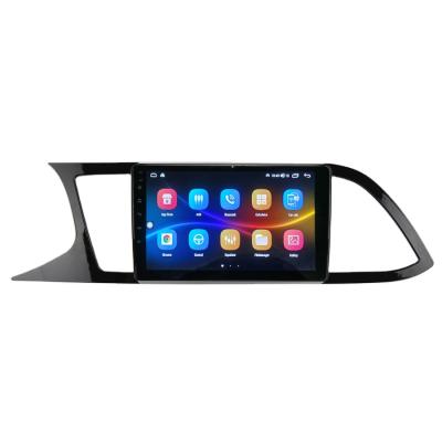 China Automotive Car 2 Din View 1+16G Android 9 Inch Screen Navigation & Gps SEAT LEON LHD UV BLACK 2018 Car DVD Player for sale