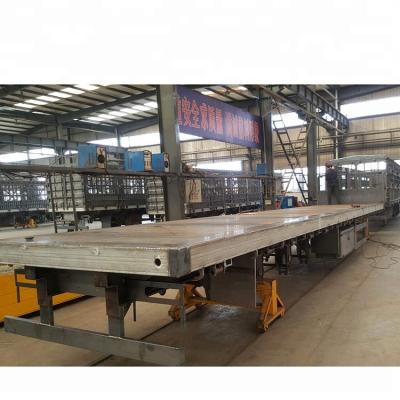 China FEA 20 Analysis 40 45 Feet Aluminum Flatbed Semi Trailer Sale In Dubai for sale