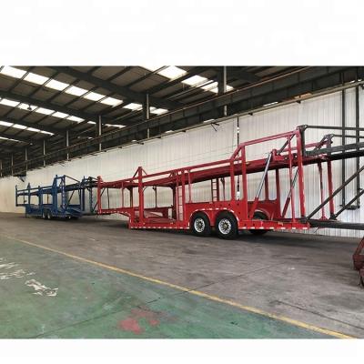 China Safety Car Hauler Tow Hauler Semi Trailer For Sale In Philippines for sale