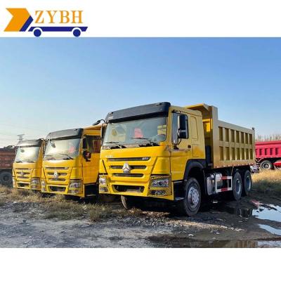 China Rebuild Opportunity Used Sinotruck Howo 6x4 375HP LHD Dump Truck For Africa > 8L for sale