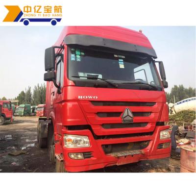 China Second Hand Used Howo Tractor Truck With Intertek Certificate Good Function For Africa Market 6800*2496*3668 for sale