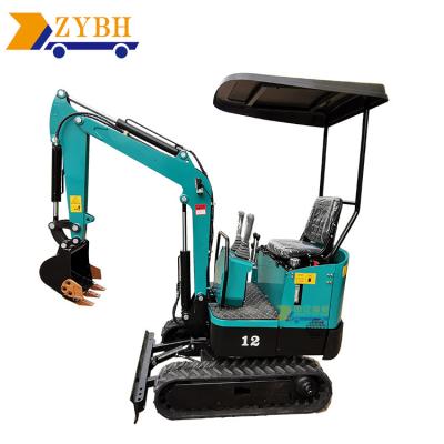 China Shops China High Quality Smallest Mini Excavator Micro Building Material Loader 1 Ton Price For Malaysia for sale