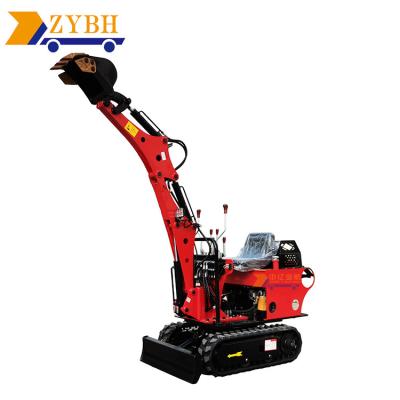 China Construction Material Shops Best Price Small Excavators 800 Kg Mini Digger 0.8 Ton With Roof Cab for sale