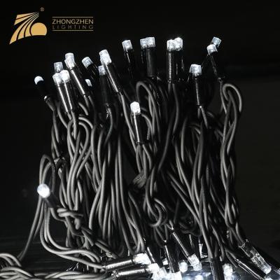 China Rubber+Copper wire+LED CE RoHS Approve IP65 Waterproof Holiday Project Rubber Wire LED String Lights for sale