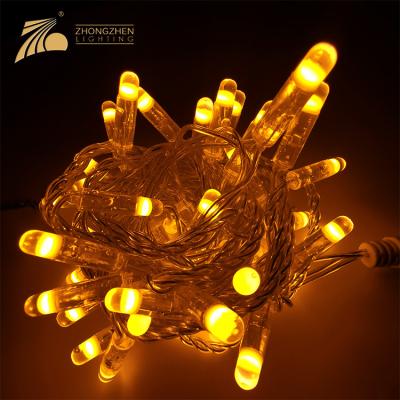 China Holiday Decoration/Street Lamp/Decorative Christmas PVC LED String Lights Universal Window House Tree Xmas Holiday Government Projects for sale