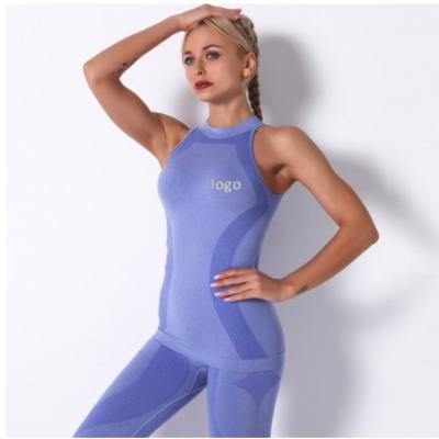 China 2022 Selling Vest Sports Training Breathable Hot Sexy Seamless Top Sport Active Fitness And Yoga Wear Wear Exercising Sportswear for sale