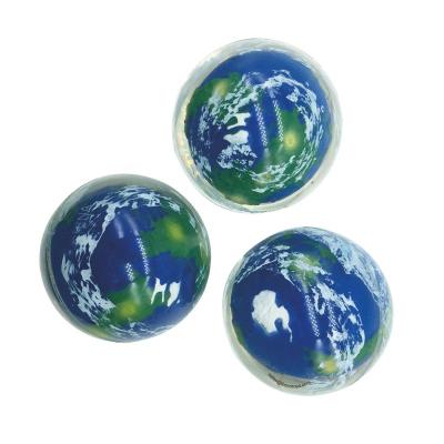 China Sports Toy 49mm Earth Bouncing Rubber Balls China Factory for sale