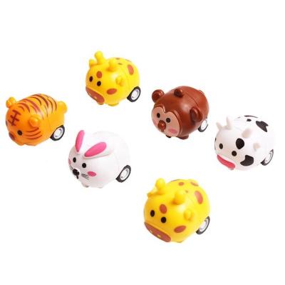 China MINI CUTE ANIMAL SHAPE PLASTIC CARS PLAY FOR CAPSULE PLASTIC BALLS 393 for sale