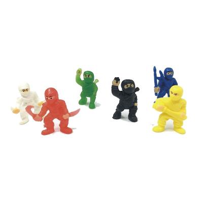 China Mini Ninja Figures Toy For Plastic Candy Surprise Eggs 1518 for sale