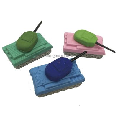 China Tiny Army Tank Eraser Toys For 50mm Capsule Toys 101-1 for sale