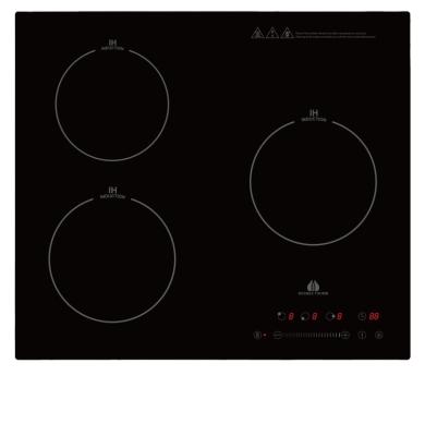 China Safety Feature Kitchen Appliances 220~240V 5600W 3Burners Induction Cooker/Electric Stove/Induction Cook Top with CE CB EMC ROHS ERP APPROVAL for sale