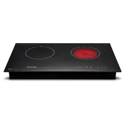 China Household 2 Burner Induction Cooker Ceramic Glass for sale