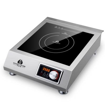 China Commercial Top Quality Stainless Steel 3500W IH Induction Cooker , Electric Countertop Burners for sale