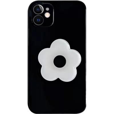 China White Flower Shockproof Single Support Suitable For Silicone Female Soft Shell 7 Lazy Hunting Drama All Included Anti Drop Sleeve for sale