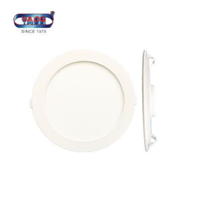 China RTS 18w 5000k Modern Indoor Round Recessed Thin Ceiling Led Downlight Panel Light for sale