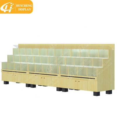 China Wooden Supermarket Equipment Supermarket Display Rack Snacks Display Rack Double Sided Or Single Sided For Snack for sale