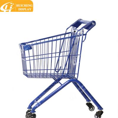 China Folding Supermarket Shopping Trolley Trolley Bag Grocery Cart for sale