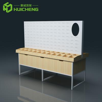 China Corrosion Protection Huicheng Grocery Display Rack Multi-Layer Wooden Shopping Shelves for sale