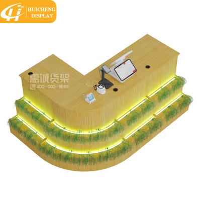 China Gold Shop Counter Supermarket Cashier Counter Shop Checkout Gold Shop Counter Counter for sale